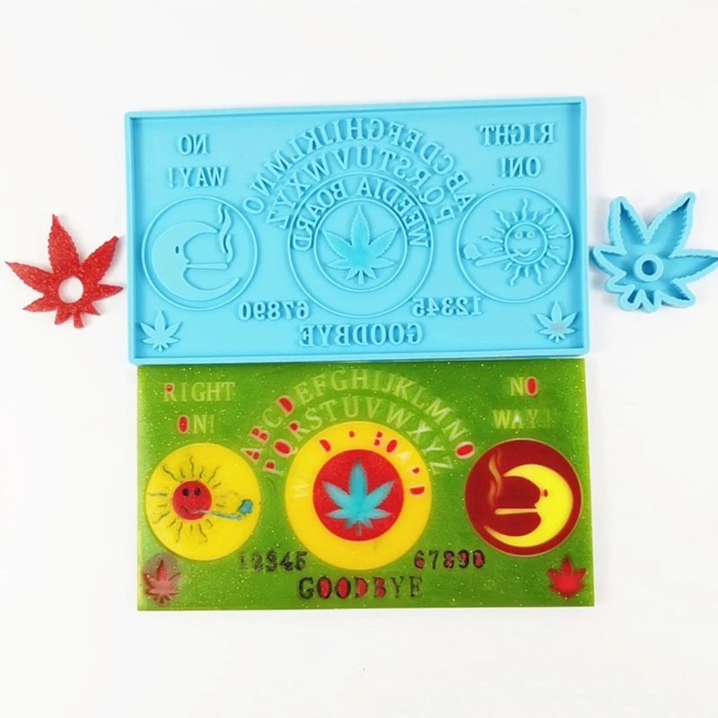 

Coaster Epoxy Resin Mold Cup Mat Pad Silicone Mould DIY Crafts Decorations Tool