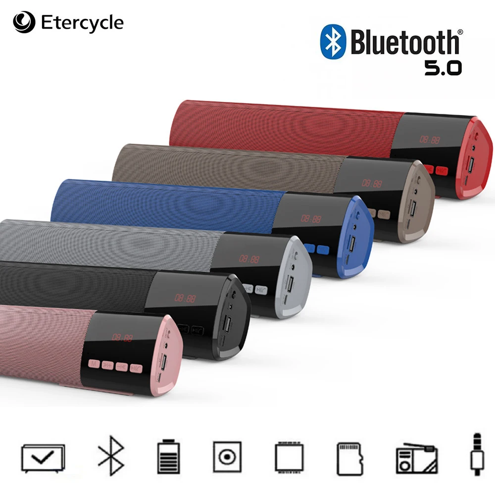 Портативный беспроводной Bluetooth динамик Колонка беспроводная звуковая коробка