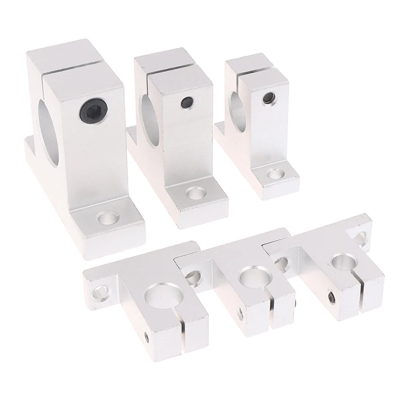

1Pc Linear Optical Axis Vertical Support Bearing Frame Polished Rod Holder 10mm