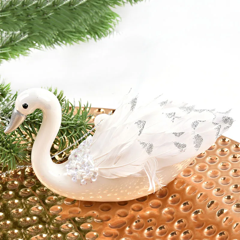 Рождественские украшения Декорации для сцены стеклянные подарочные в форме