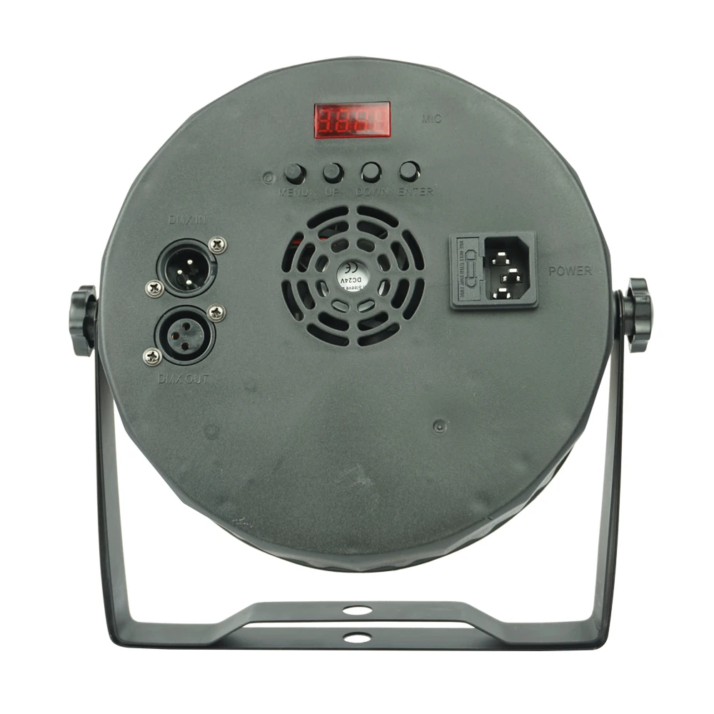 Беспроводной дистанционный светодиодный светильник Par 24x12 Вт RGBW 4-в-1 полноцветный