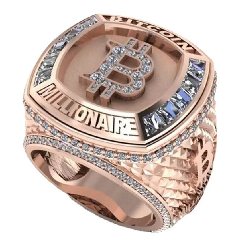 

2021 Men's Ring With Red Stone Ring for Men Gothic Jewelry Punk Rings for Teen Girls Hip Hop Jewelry Bitcoin Golden Dating Rings