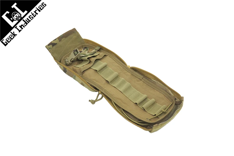 Outdoor Sports GI-2089MC Tactical Vest Accessories CP Camouflage Original Fabric Ifak Medical Pouch Tool Bag
