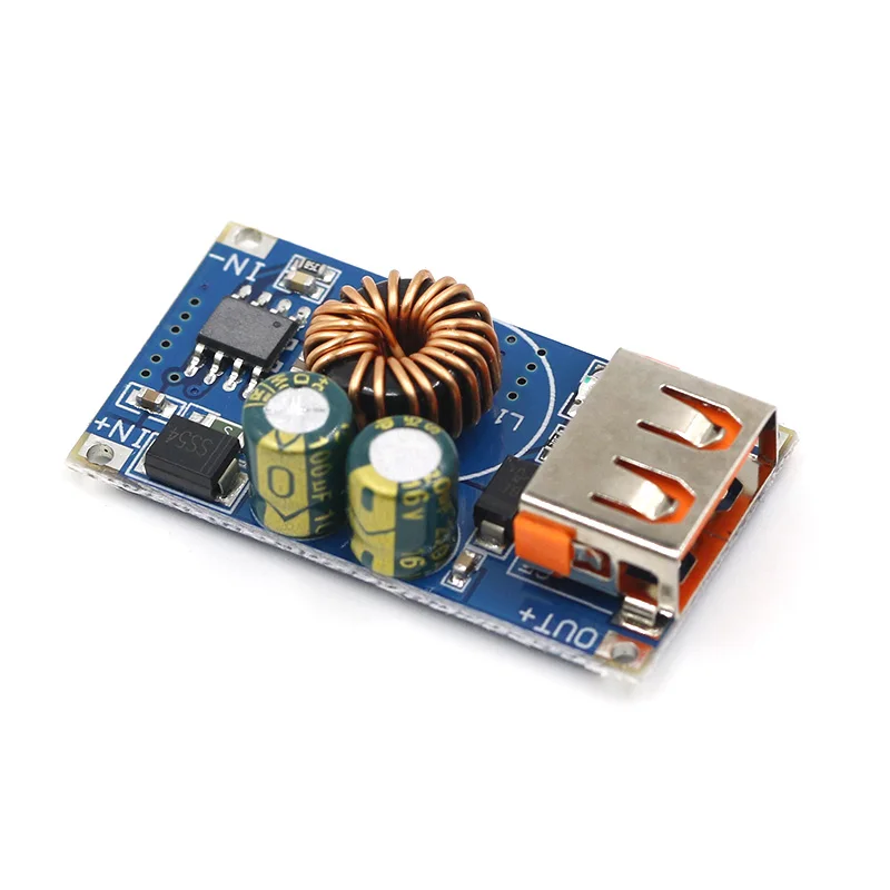 USB DC понижающий модуль 12V 24V постоянного тока до QC2.0 QC3.0 быстрая зарядка мобильный
