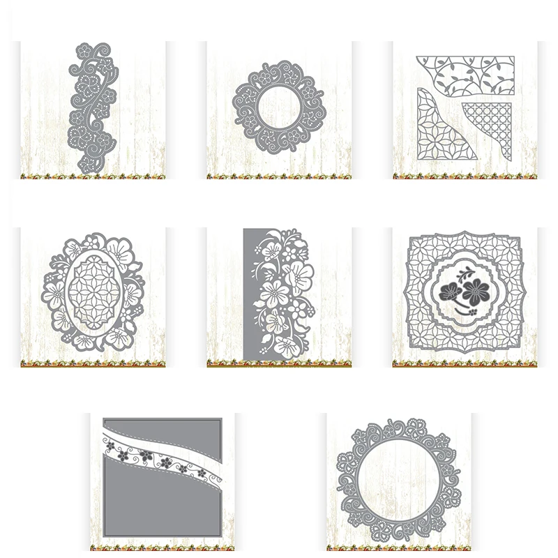 

Металлические Вырубные штампы, форма для вырезания, различные формы цветов, для скрапбукинга, бумаги, рукоделия, ножа, лезвия, перфоратор, тр...