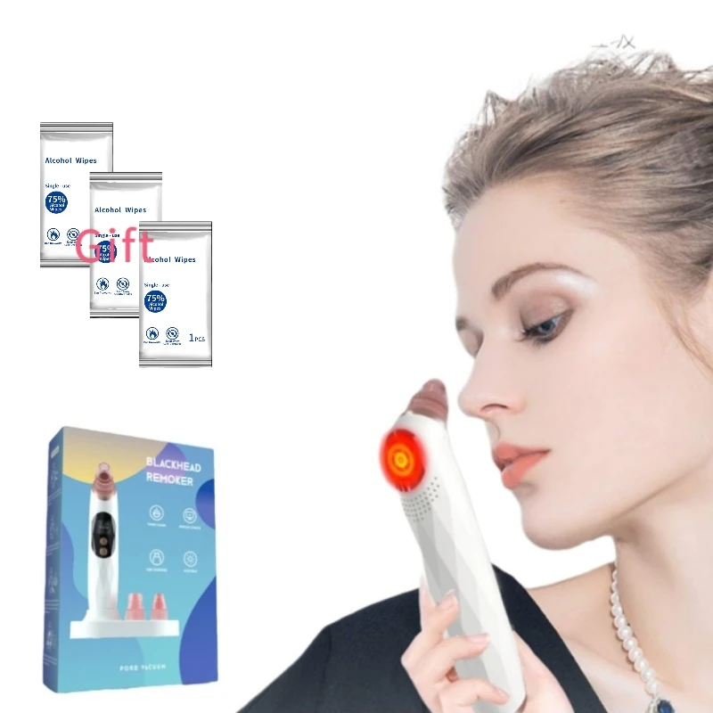 

Hot Facial Treatment Vacuum Suction Blackhead Removal Clean T Zone Pore Acne Black Spots Face SPA Skin Care Clean Kits