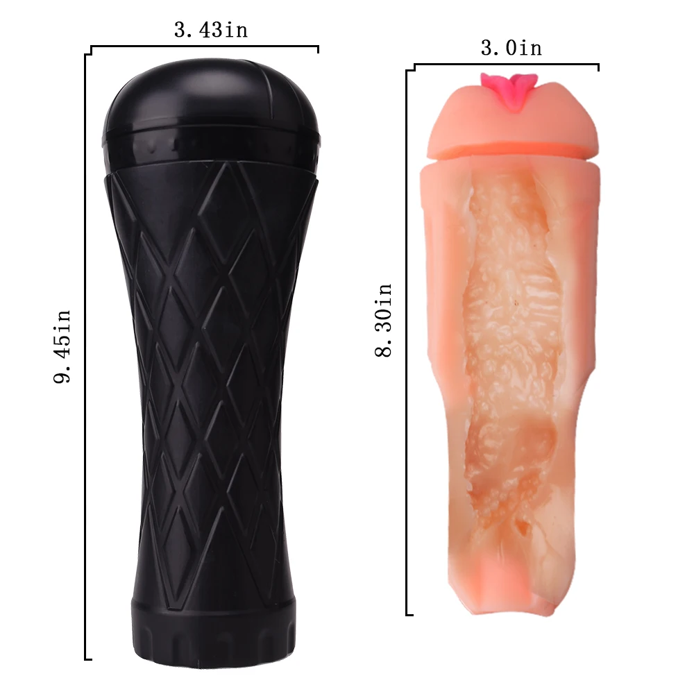 Мягкая силиконовая чашка самолета Мужской мастурбатор имитирующий вагинальный