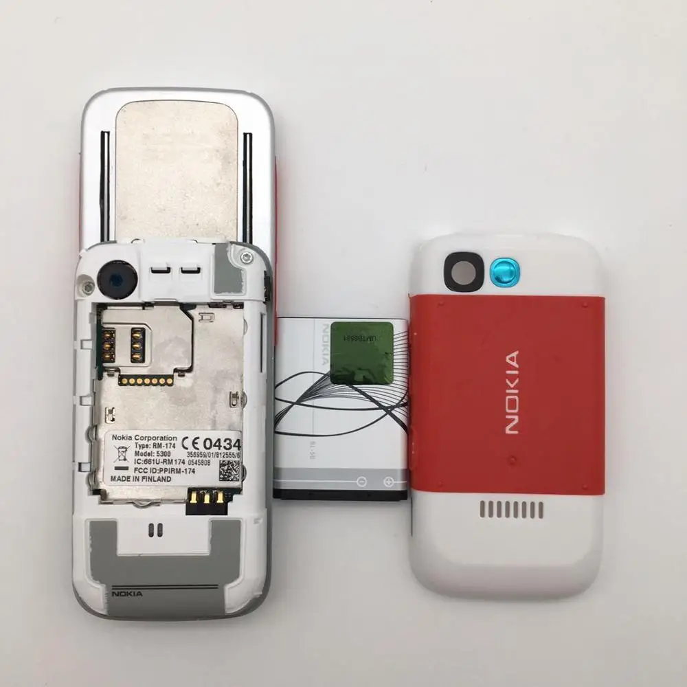 Nokia 5300 Восстановленный Оригинальный разблокированный мобильный телефон 2G GSM