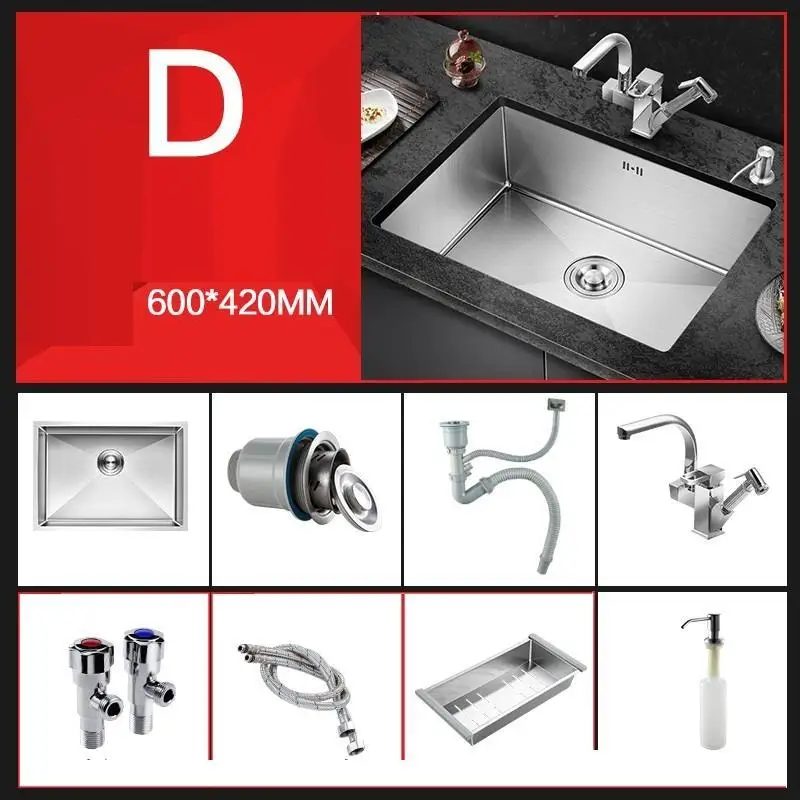 MODEL L Кухонная раковина Keuken Gootsteen Integral Zlewozmywak Ze Stali Nierdzewnej Inox Afwasbak Pia Cozinha Lavabo Fregadero De Cocina - Цвет: MODEL L