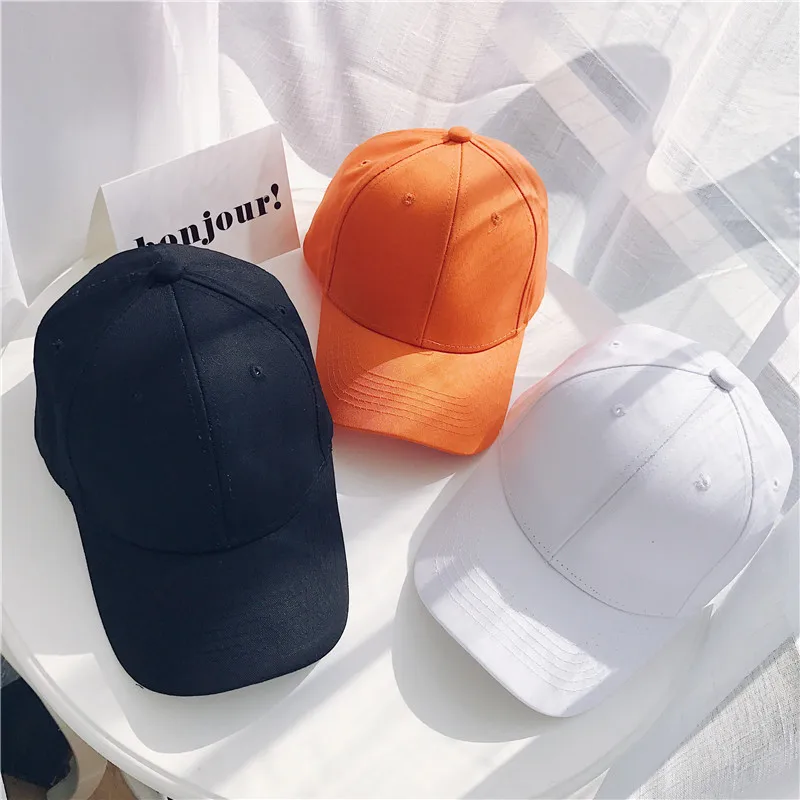 

Women Baseball Cap Snapback Casquette Solid Color Men's Baseball Cap Outdoor Sun Hats Summer gorras hombre Adjustable Caps 2020