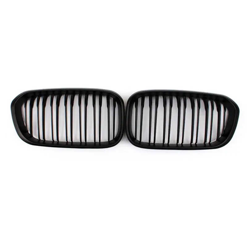 Глянцевая черная/матовая черная автомобильная гоночная решетка для B M W 1 серии F20