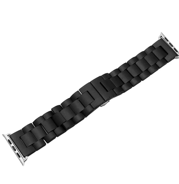 Для Apple Watch 5 из цельного дерева ремешок сандалового дерева Ubibra ремень адаптировать для iwatch5/4/3/2/1 Для мужчин и Для женщин 38 мм 40 мм 42 44 мм - Цвет: B