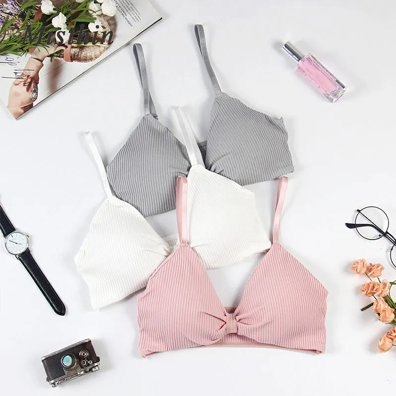 Сексуальное нижнее белье удобное дышащее беспроводное Бралетт бесшовный