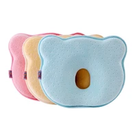 memory foam baby pillows breathable kids shaping pillows to prevent flat head ergonomic newborns pillow almofada infantil 012m