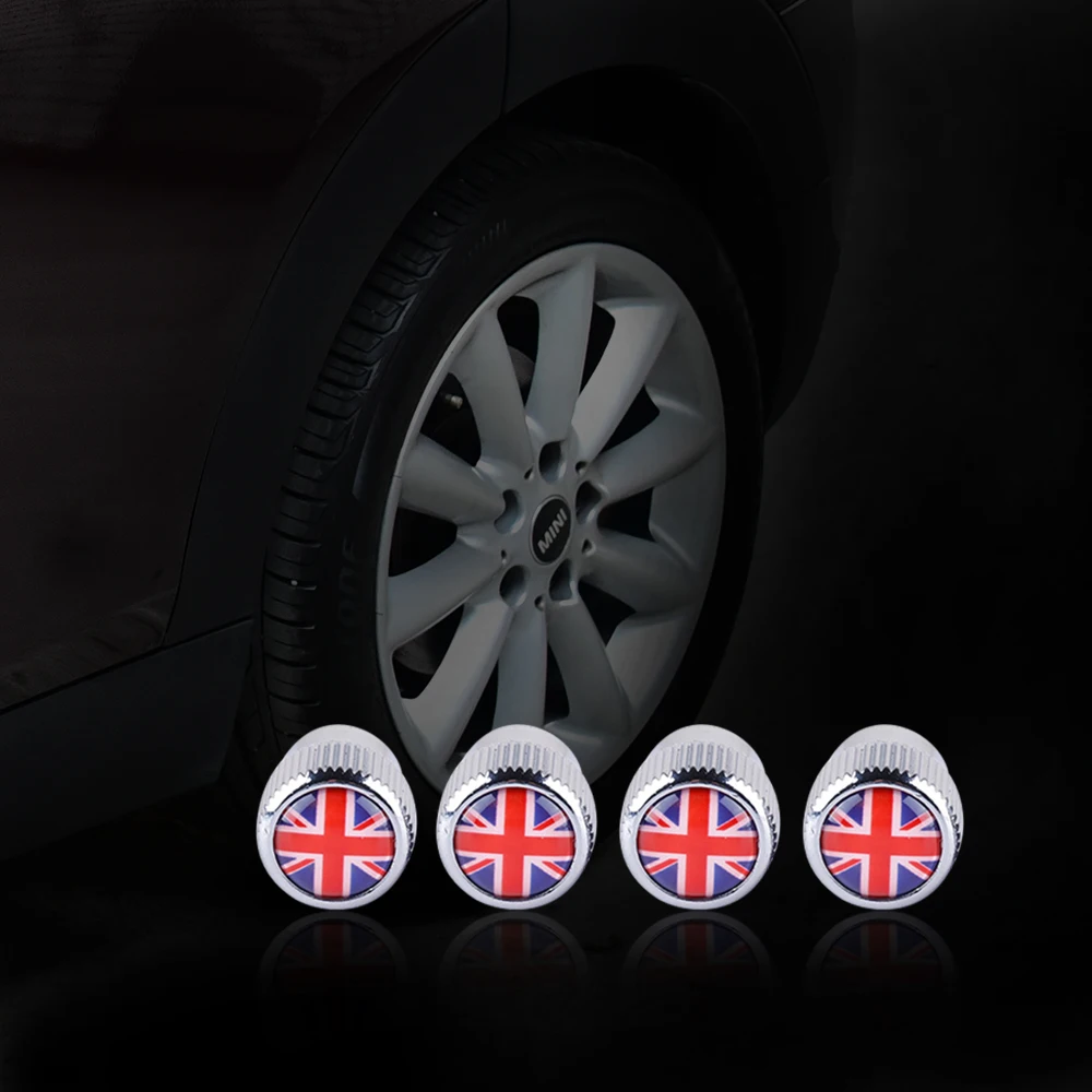 Автомобильный знак для колес Стикеры колеса шины клапан кепки MINI COOPER