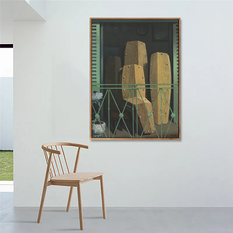 Manet's Balcony 1950 от Rene Magritte картины маслом Печать на холсте с художественной печатью