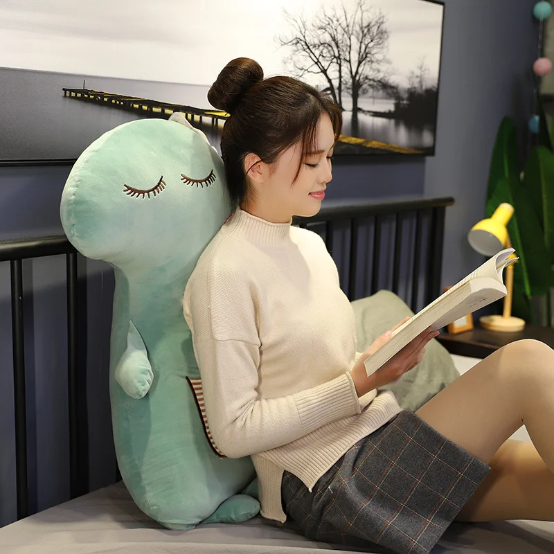 80 см огромная милая плюшевая подушка динозавра Крокодиловая диванная детские