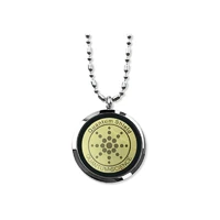 sunflower anti emf pendant necklace with negative ion quantum spritual necklace charm jewelry 2020 for women men necklaces