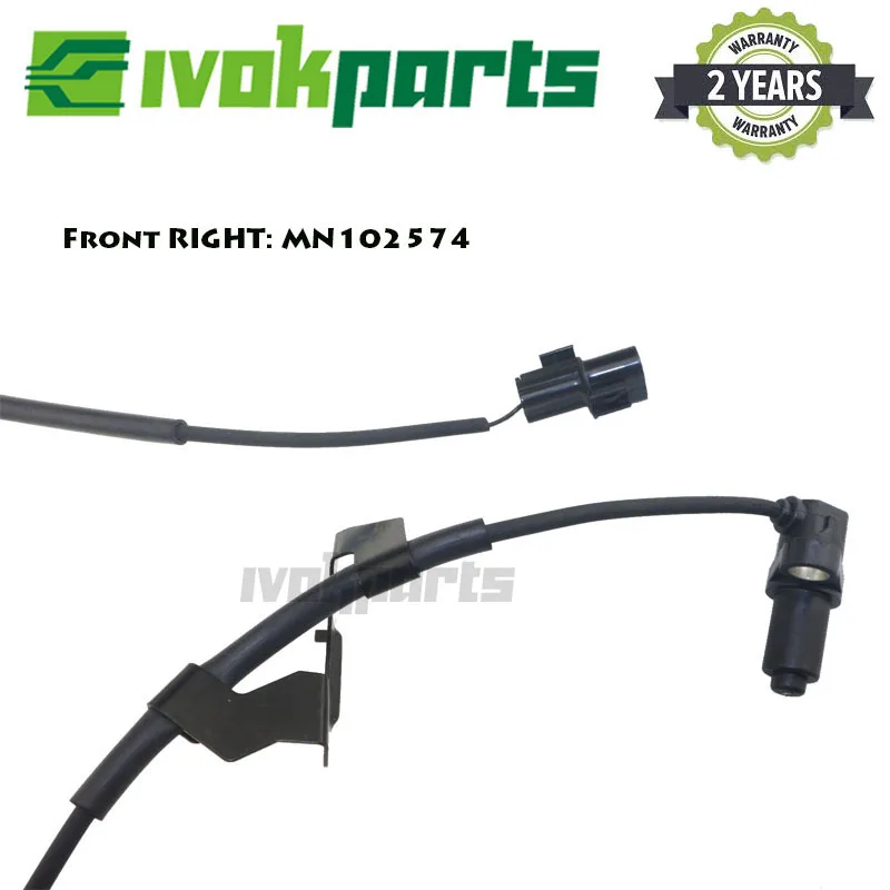 2x передний датчик скорости колеса ABS для Mitsubishi Triton L200 Pajero Montero Sport Challenger Shogun MN102573