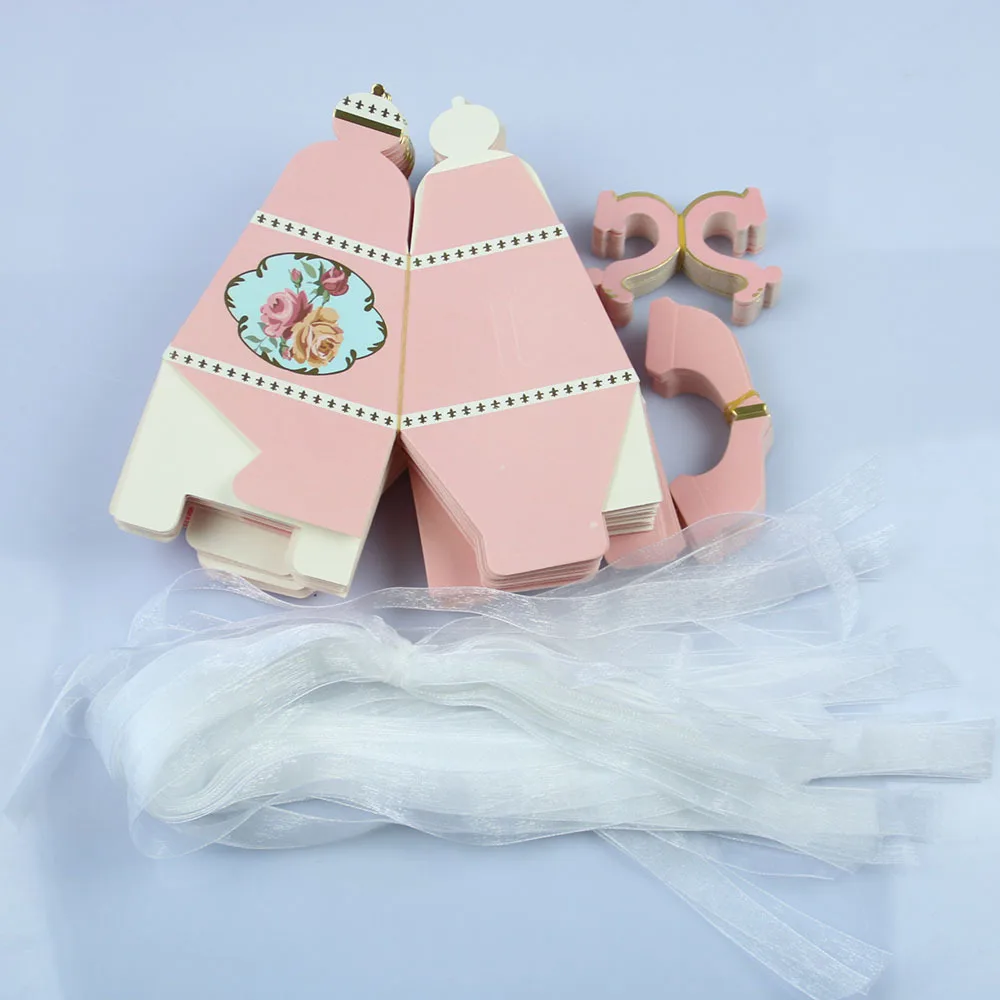 50/100 шт. креативные садовые чайники для конфет|Подарочные сумки и упаковка| |