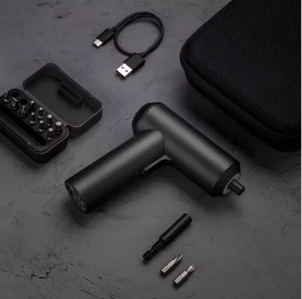 

New Xiaomi Original Electric Screwdriver Patent Cordless 2000mAh Rechargeable Battery 12PC S2 Bits PH H SL Mijia 5N.M Torque
