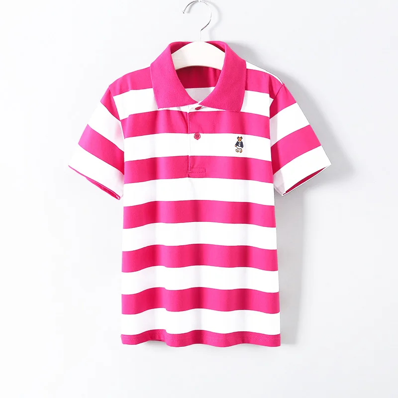 Новинка рубашка с коротким рукавом для мальчиков детские летние хлопковые