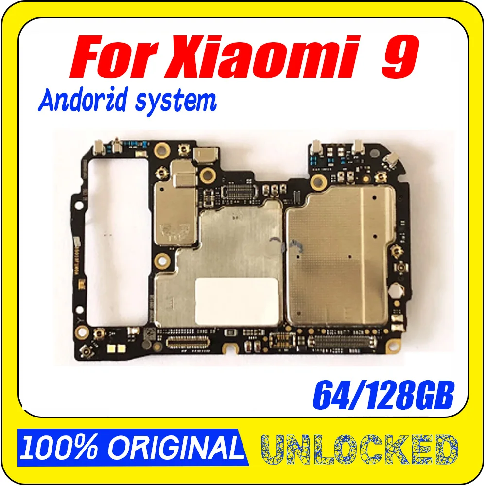 Материнская плата с микросхемами гибкий кабель полные чипы для Xiaomi 9 Mi хорошая