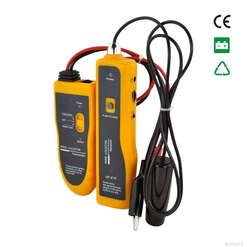 NOYAFA NF-816 подземный провод кабель локатора сеть трекеров Finder CATV COAX Tracer Тестер |