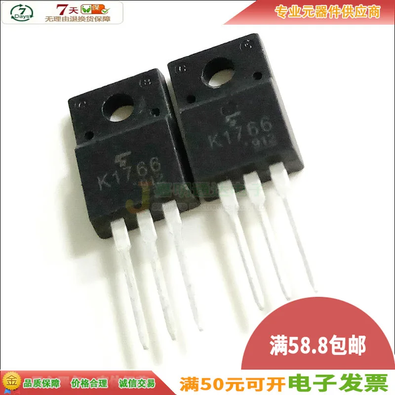 Оригинальный Новый 5 шт./2SK1766 K1766 TO 220F 250V10A|Регуляторы напряж./стабилизаторы| |