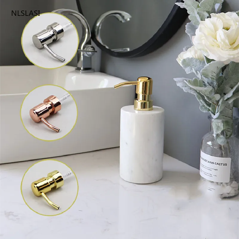 

1pc Marble Soap Dispenser Portable Travel Bathroom Accessories Shampoo Wristband Hand Dispenser Lotion Bottle Wedding Gifts