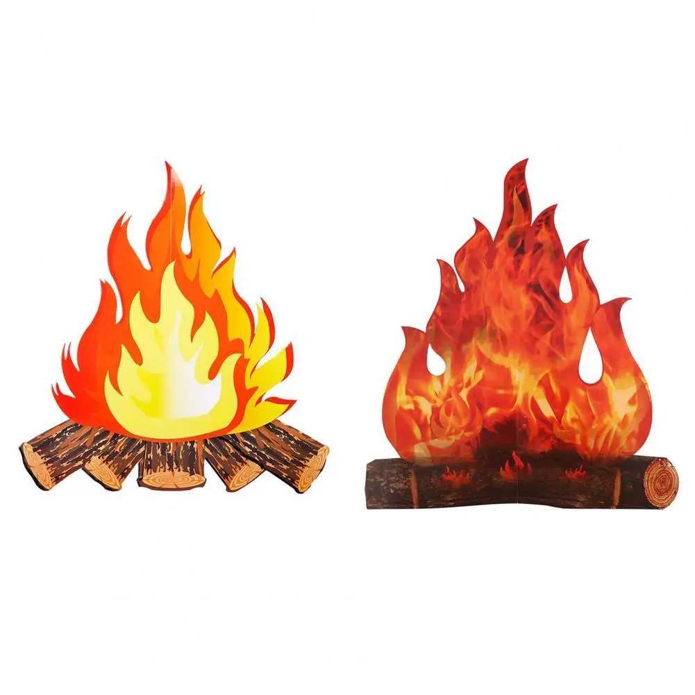 Искусственное пламя 3D декоративные рождественские украшения на Хэллоуин