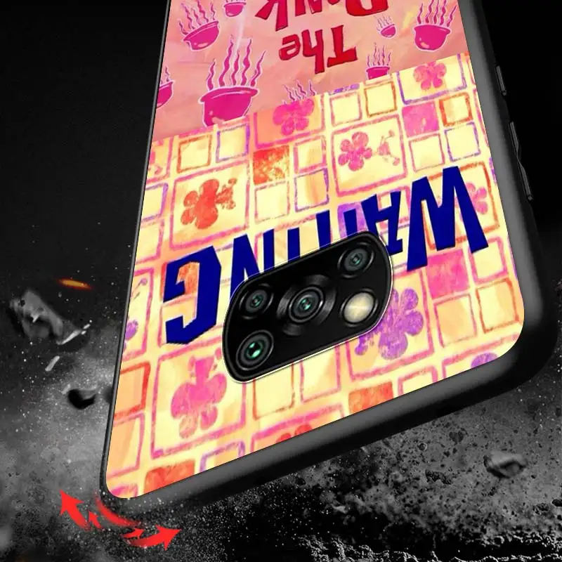 

Cartoon cute starfish for Xiaomi Redmi K30 K30S Mi 10T Lite Pro Poco X3 NFC X2 M3 M2 F2 Pro C3 F1 Soft Black Phone Case