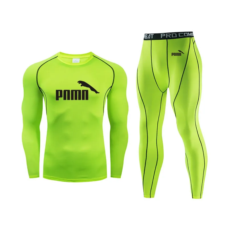 

Sports Joggers Quick Dry 2021 New Compression Men's Sport Suits Running sets Clothes Training Gym Fitness Tracksuits Runnin