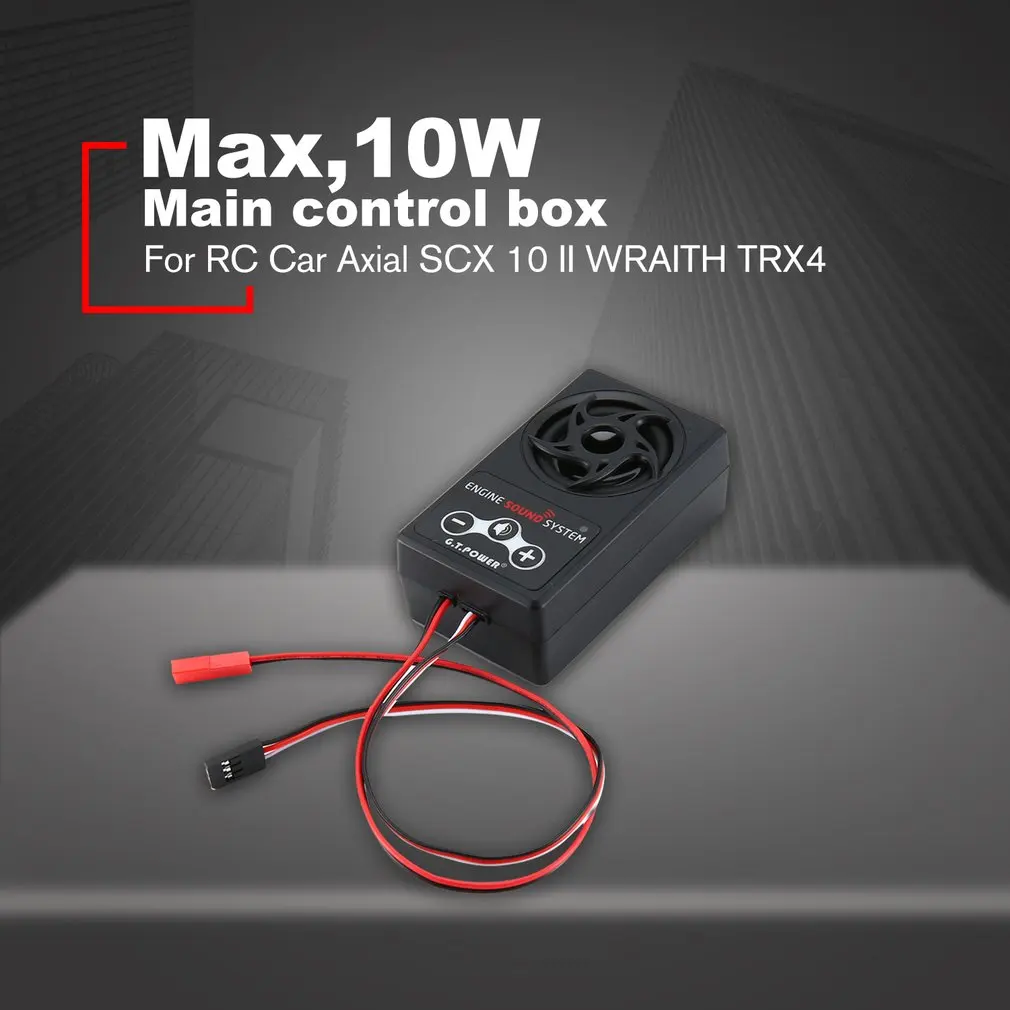 G.T.Power Engine Sound Simulated System For RC Car Axial SCX 10 II WRAITH Traxxas TRX4 Build-in 58 kinds of sounds | Игрушки и хобби