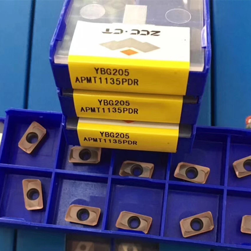 

ZCC.CT APMT1135PDR YBG205 carbide inserts 50PCS/BOX