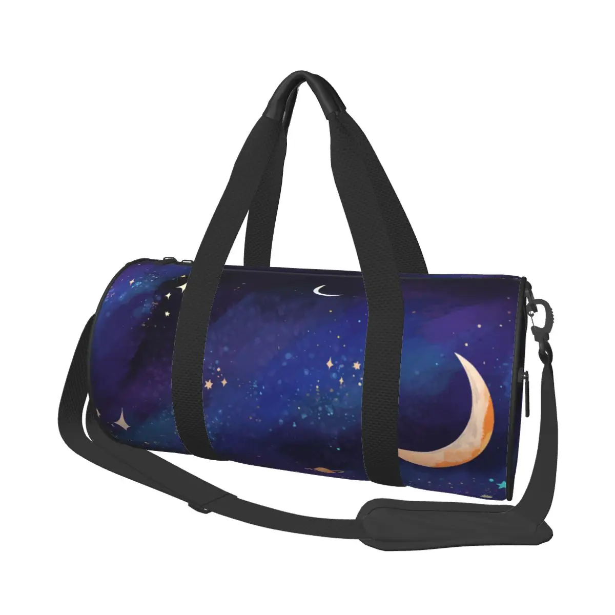 

Travel Bag Duffle Watercolor Galaxy Fitness Bag Handbag Bag Luggage Shoulder Bag Zipper Weekend Sport Gym Bag