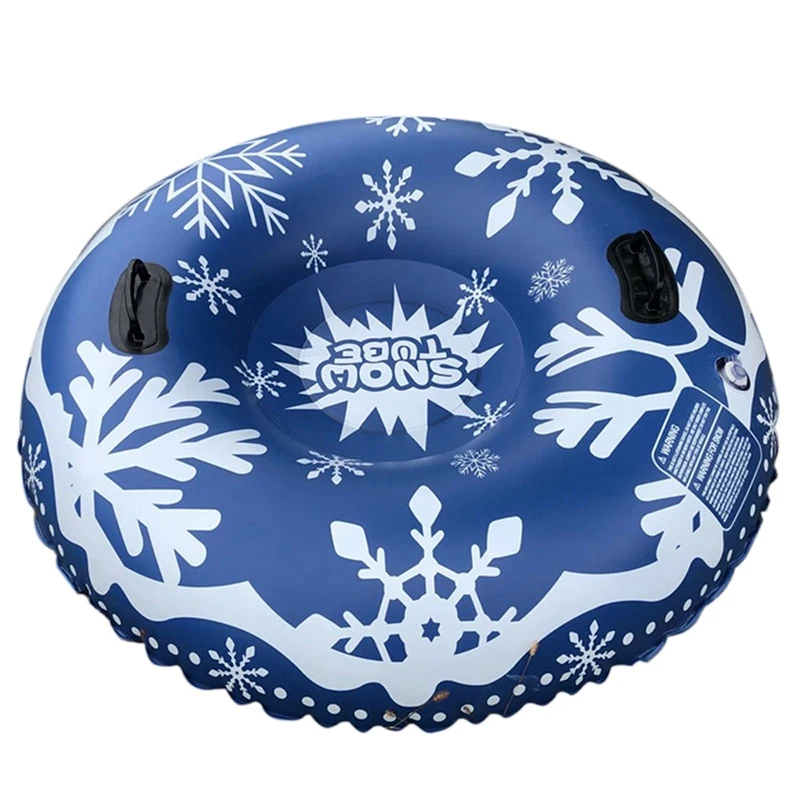 

Snow Tube Heavy Duty Inflatable Snow Sled for Kids and Adults Outdoor Snow Toys