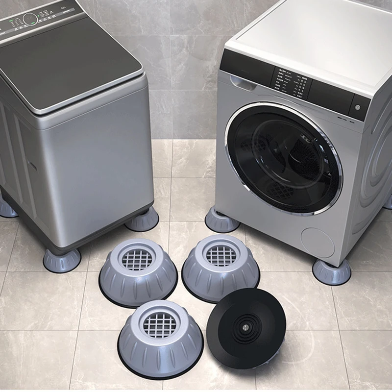 

Washing Machine Anti-Vibration Pads 1/4pack Shock and Noise Cancelling Multifunction Foot Pads Home Supplies HUG