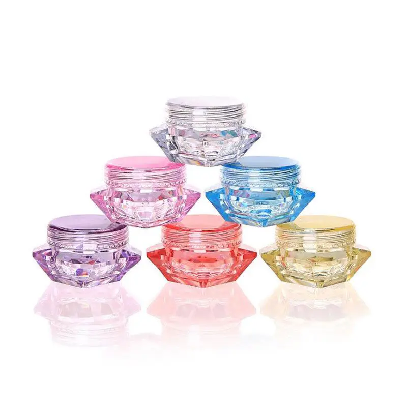 

20Pcs Empty Sample Vial Jar Pot Container Fit Cosmetic Face Cream Lips Balms Pigment Nail
