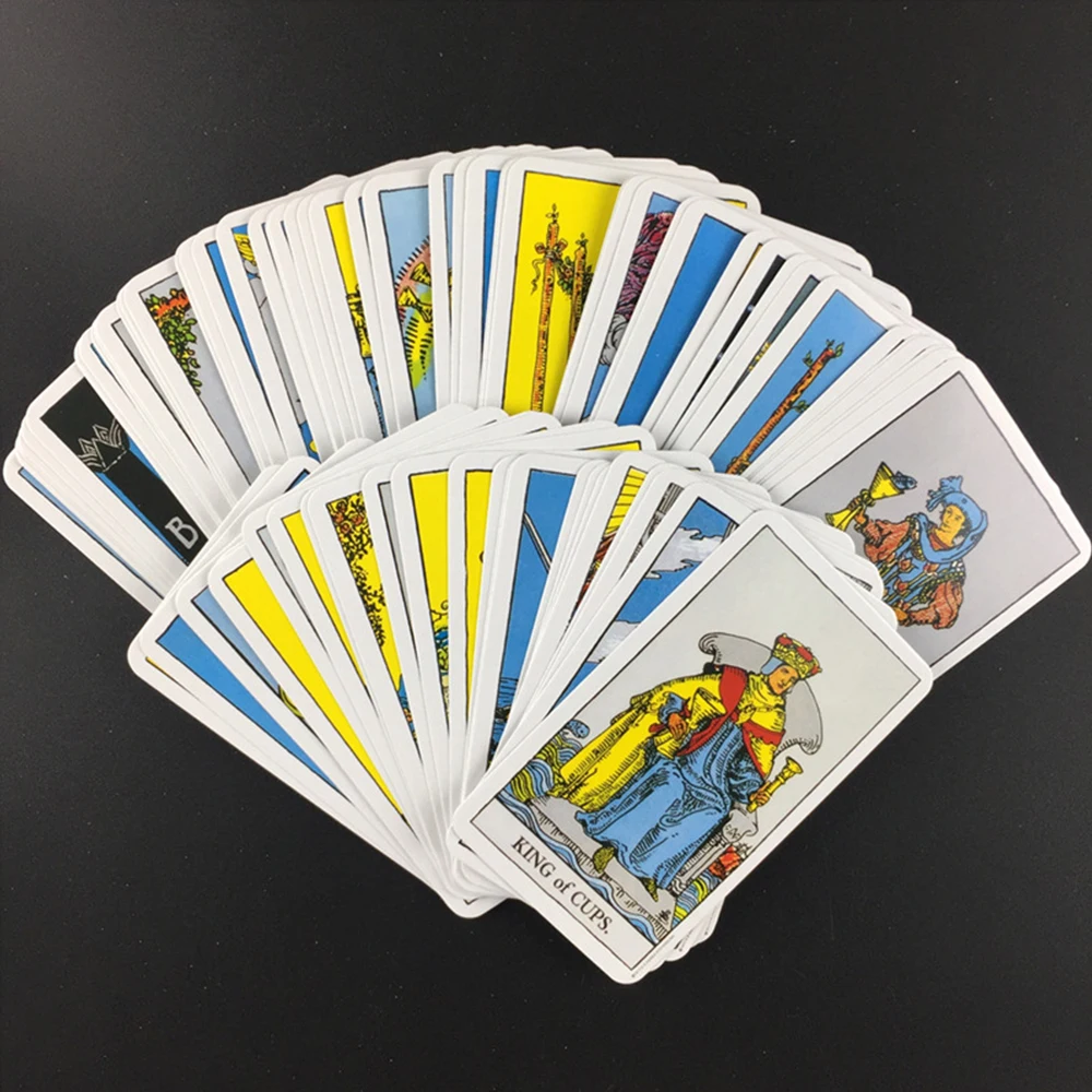 Карта Tarot Настольная игрушка с изображением оракула гадания звезда загадка для