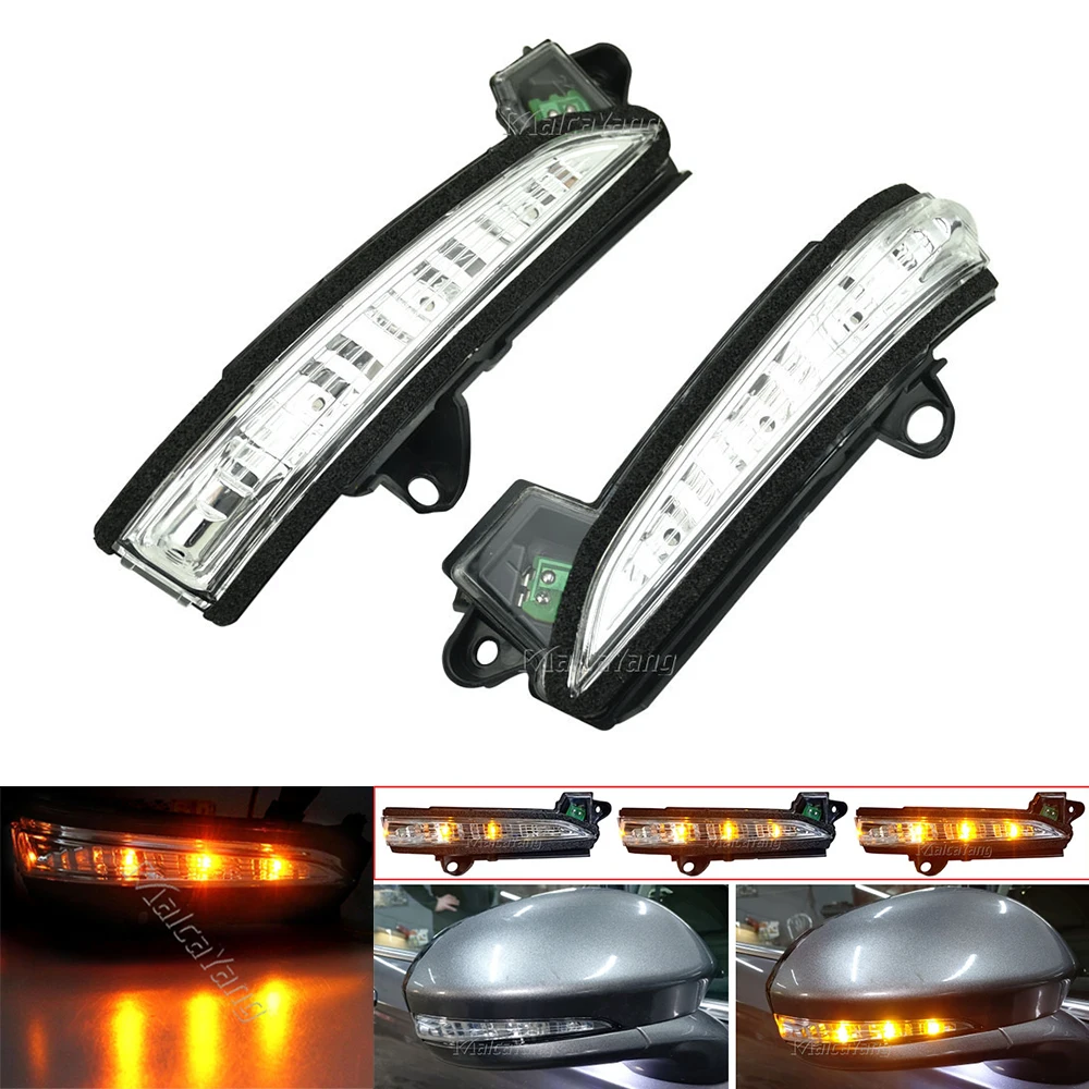 

Для Ford Fusion 2014 2015 США Версия динамический поворотный сигнал светодиодный потоковый индикатор зеркала заднего вида последовательное освещен...