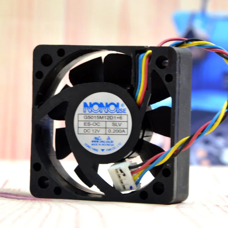 Автомобильный вентилятор для охлаждения звука nonoisg5015m12d1 + 6 12V 0.200A 5015