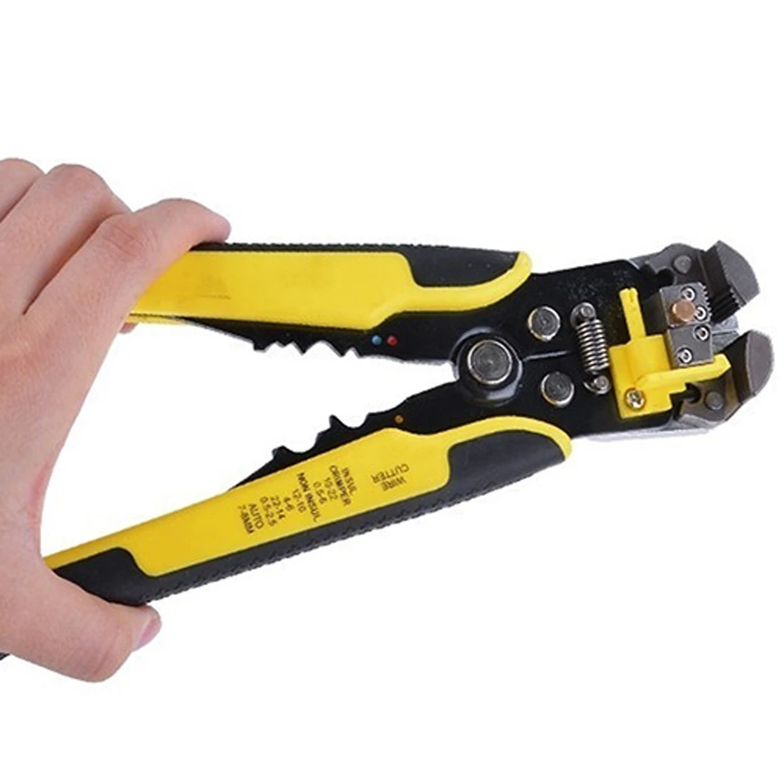 

Cutter Stripper Hand Tools 0.2-6.0mm Automatic Wire Striper Crimper Pliers Crimping Terminal Cutting and Stripping Wire