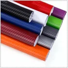 Автомобильные 3D аксессуары 127x10см, наклейка из углеродного волокна для Pontiac Yaris Hatchback Prius Vibe Scion tC Toyota Solara Convertible