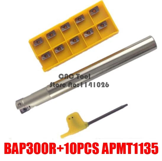 1 шт. BAP300R C10 C12 C14 C15 C16 C19 C20 фрезерование 120 150 и 10 APMT1135 карбидная вставка высокое