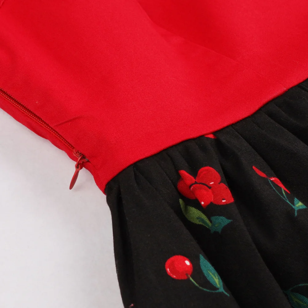 Женское винтажное платье в стиле ретро Sweartheart хлопковое без рукавов с высокой