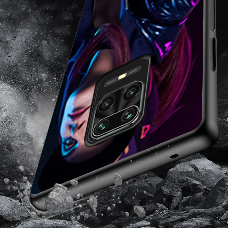 

Cosplay Cool Game Akale For Xiaomi Redmi Note10 10S 9T 9S 9 8T 8 7 6 5A 5 4 4X Prime Pro Max Black Phone Case