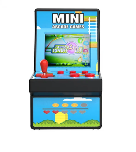 

Игровая консоль 220 В 1, портативная ретро-аркадная консоль с 220 16-битными играми, цветной дисплей 2,8 дюйма, подарок для детей