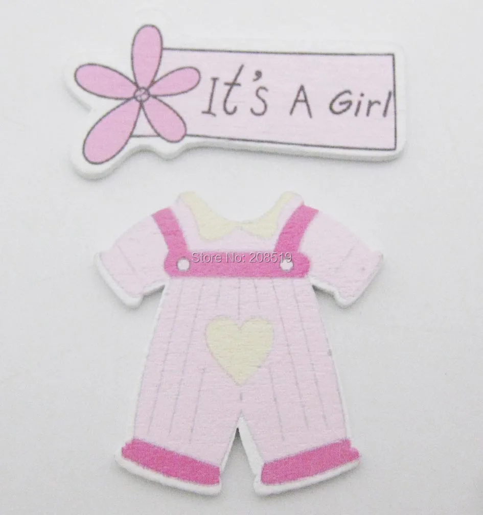 100 шт. деревянные пуговицы с плоской спинкой | Дом и сад