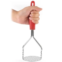 new stainless steel potato masher tool kitchen bar potatoes crusher crushing tool kitchen accessories